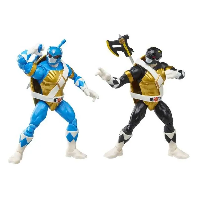 Pack 2 Figuren Morphed Donatello & Morphed Leonardo – Power Rangers x TMNT Lightning Collection Must-Have