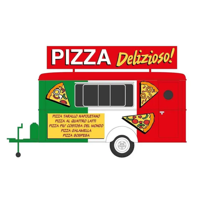 Acheter En Ligne REMORQUE A PIZZAS 1/87 HO JOUEF LIMA
