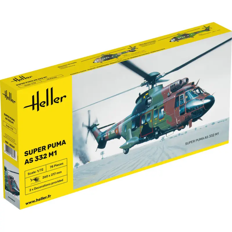 Satisfait Ou Remboursé Super Puma AS332 M11/72 HELLER