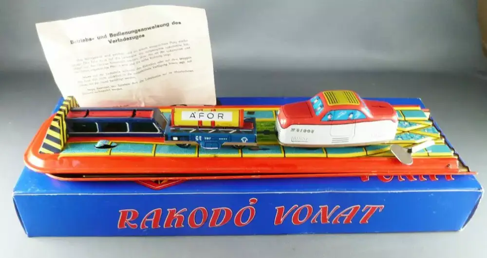 Pas Cher Technofix GE 197 Lemez Hongrie Chargeur Automatique Rakodo Vonat en Boite