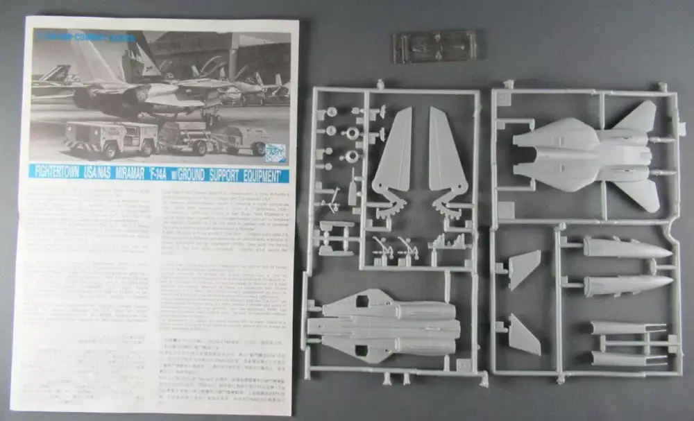 Dragon Models - N°4019 Avion Fightertown USA/NAS Miramar F-14A 1/144 Incomplet Prix Choc