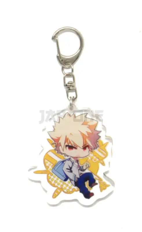 Porte-clé Cristal Acrylique - My Hero Academia - Katsuki Bakugou ver.3 Affaire À Saisir