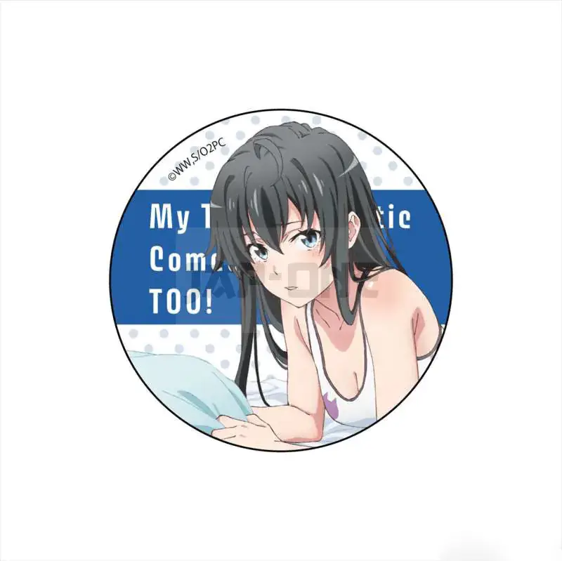 Prix Cassé Badge My Teen Romantic Comedy Snafu Yukinoshita Yukino v2