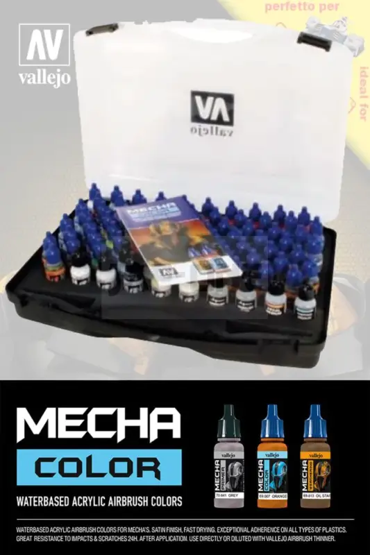 GUNDAM ACC – MECHA COLOR 69990 Case – Set 80 couleurs Nouvel Arrivage