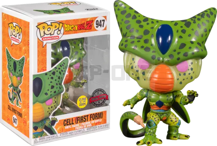 Livraison Express DRAGON BALL Z – POP N° 947 – Cell First Form (GITD) SPECIAL EDITION