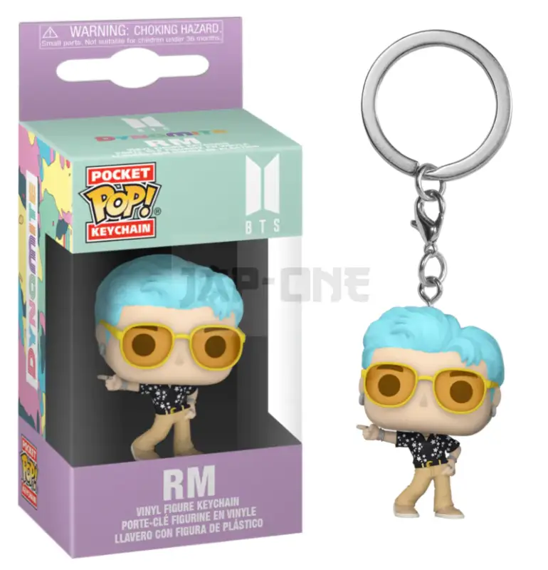 Authentique Pocket Pop! Keychain: BTS – Dynamite – RM