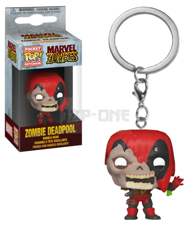 Achat Immédiat Marvel Zombies – Pocket Pop Keychains – Deadpool – 4Cm