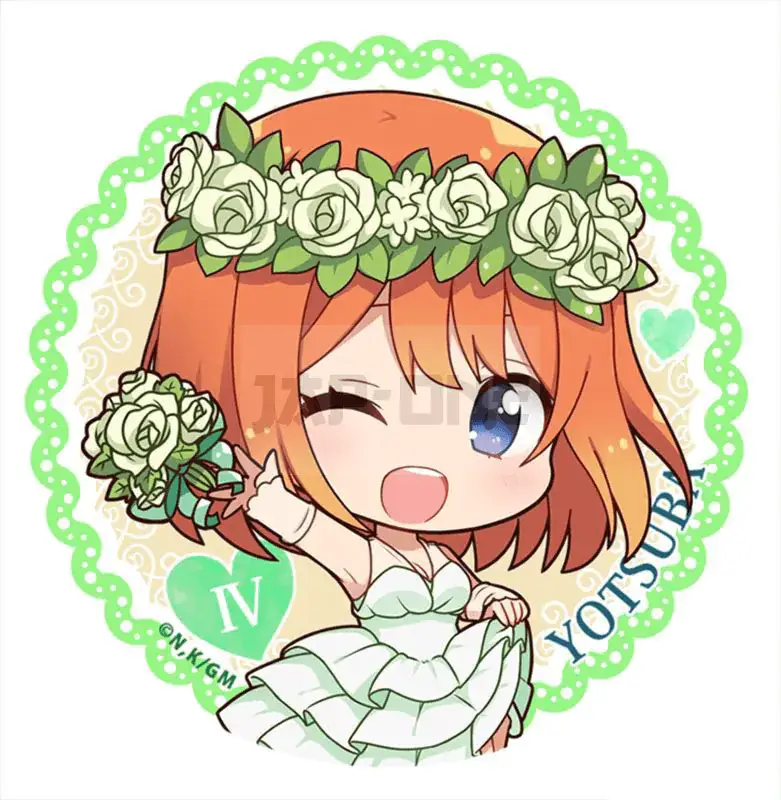 Populaire Badge The Quintessential Quintuplets Nakano Yotsuba v2