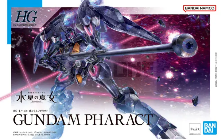 Gundam – Hg 1/144 Gundam Pharact – Model Kit Solde