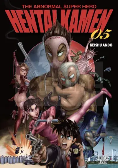 Offre Du Jour HENTAI KAMEN, THE ABNORMAL SUPERHERO - TOME 5 (VF)
