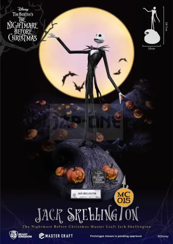 L&rsquo;Étrange Noël De Monsieur Jack Figurine Master Craft Jack Skellington 40 Cm Offre Spéciale