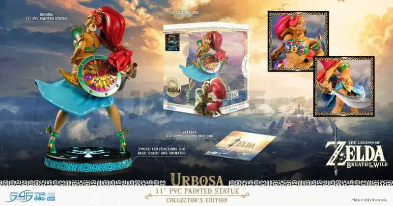 Satisfait Ou Remboursé Zelda Breath On The Wild – Urbosa – Figurine Collector&rsquo;S Edition 28Cm