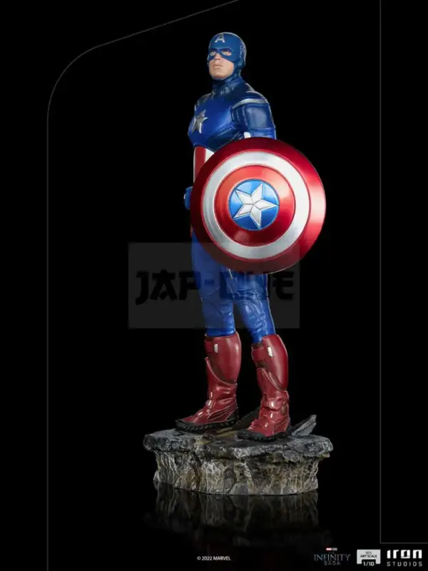 Infinity Saga-Captain America Battle Ny-Statue Bds Art Scale 1/10 23Cm Offre Spéciale