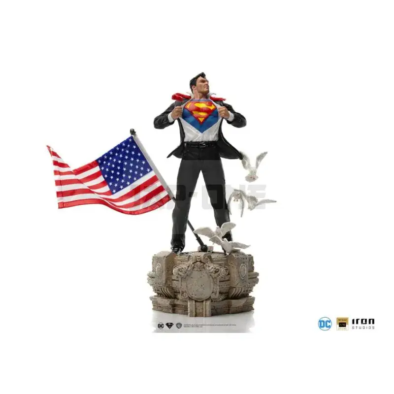 Expédié Aujourd&rsquo;hui Dc Comics Figurine 1/10 Deluxe Art Scale Clark Kent 29 Cm
