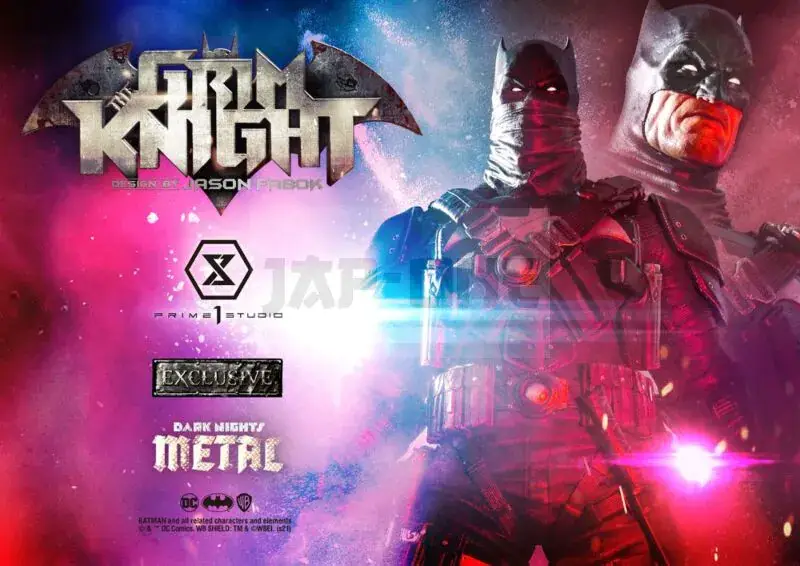 Dark Nights: Metal Assortiment Figurines The Grim Knight & The Grim Knight Exclusive 82 Cm (3) Seulement Aujourd&rsquo;hui
