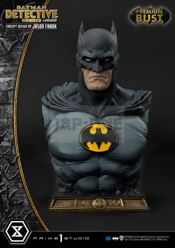 Livraison Express Dc Comics Buste Batman Detective Comics #1000 Concept Design By Jason Fabok 26 Cm