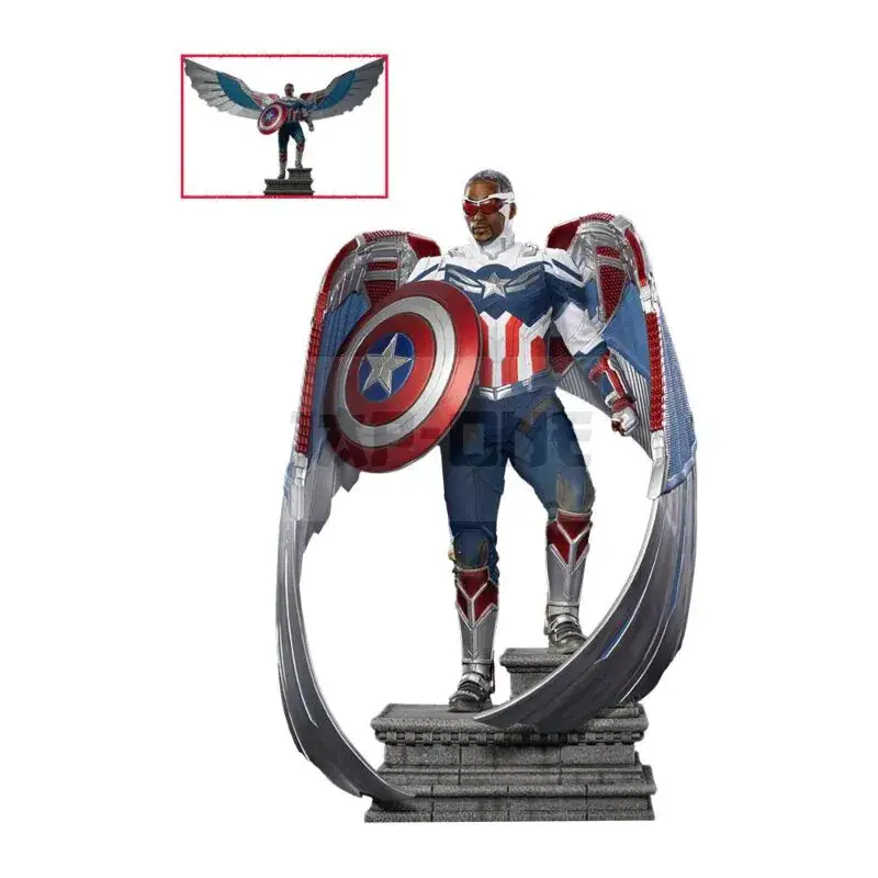 The Falcon And The Winter Soldier Figurine Legacy Replica 1/4 Captain America Sam Wilson (Complete) Promotion