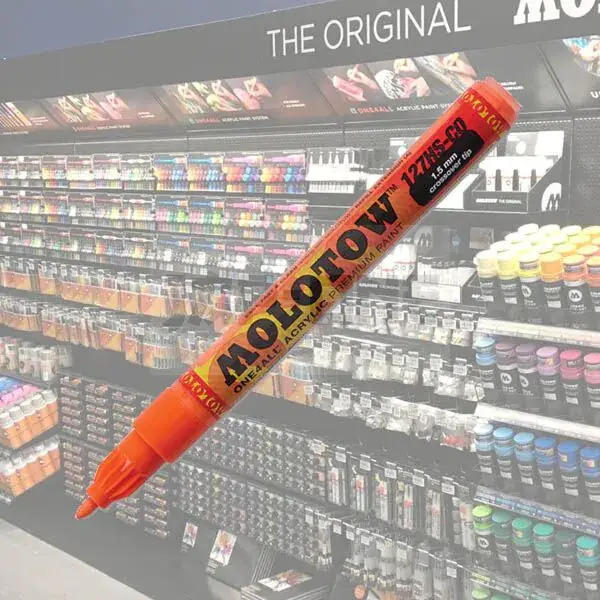 Molotow Acrylic Marker One4All 1,5mm 085 Dare Orange Promotion Saisonnière