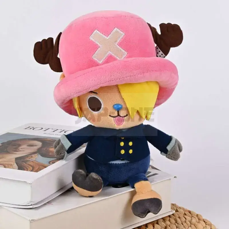 One Piece Chopper X Sanji Peluche 25Cm 25 Cm Dernier Modèle