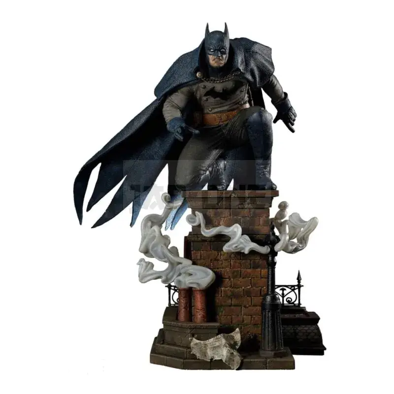 Batman Arkham Origins Figurine 1/5 Gotham By Gaslight Batman Blue Version Exclusive 57 Cm Offre Limitée