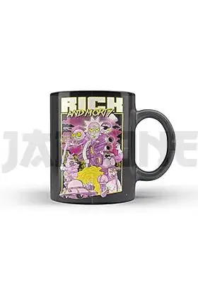 Affaire À Saisir Taza Ceramica Poster Retro Rick Y Morty