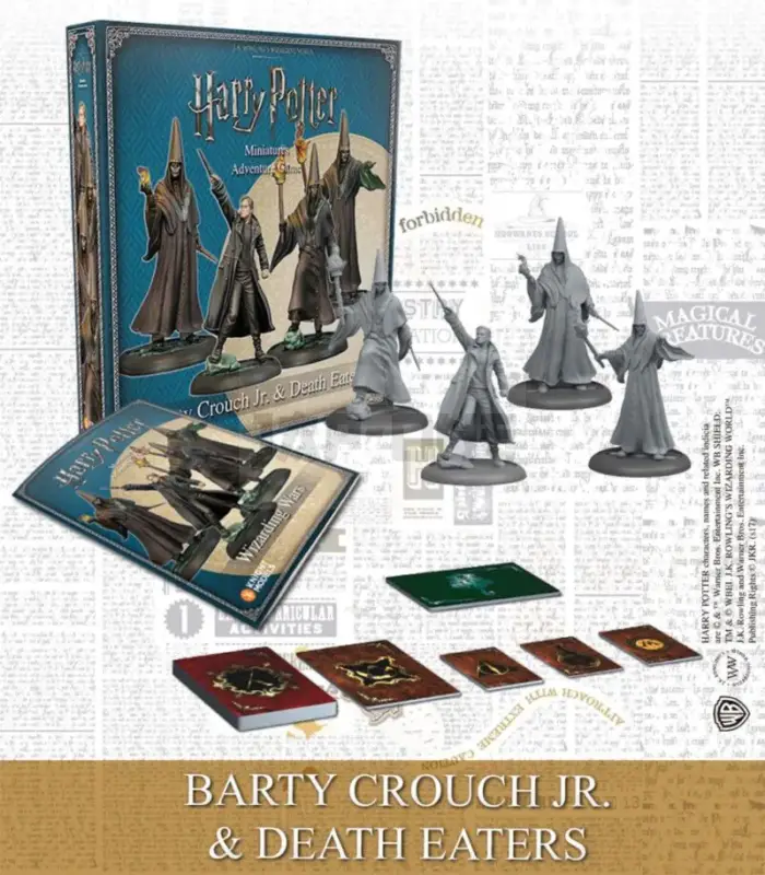 Harry Potter – Miniature Adventure Game – Barty Death Eaters – Uk Nouvelle Collection