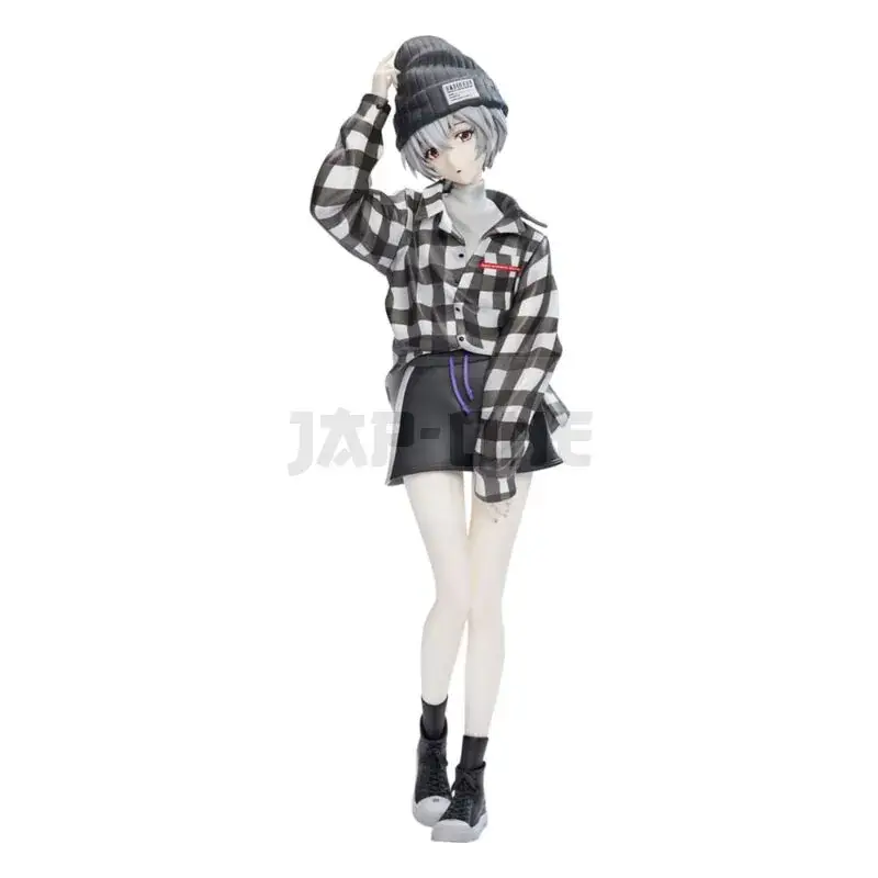 Authentique Neon Genesis Evangelion Figurine Pvc 1/7 Rei Ayanami Ver. Part 3 Radio Eva Original Color 26 Cm