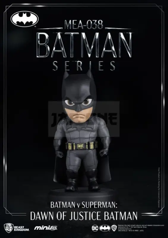Dc Comics Figurine Mini Egg Attack Batman V Superman: Dawn Of Justice Batman 8 Cm Bon Plan