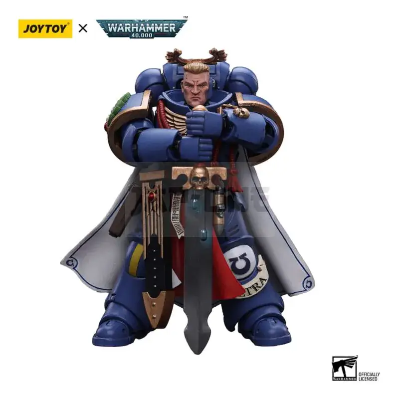 Warhammer 40K Figurine 1/18 Ultramarines Primaris Captain With Power Sword And Plasma Pistol 12 Cm Commander Vite