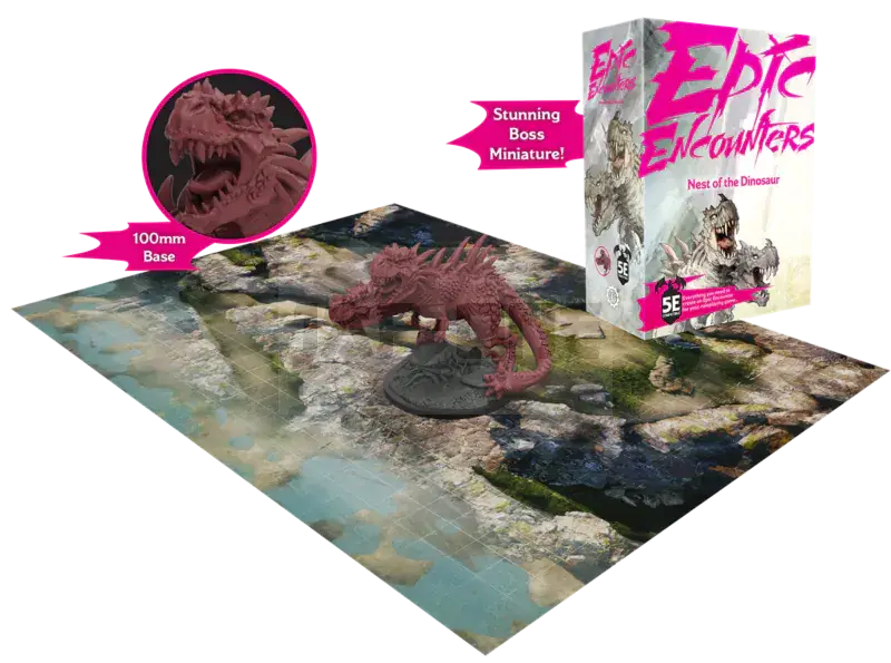 Epic Encounters: Nest Of The Dinosaur – En Expédition Rapide