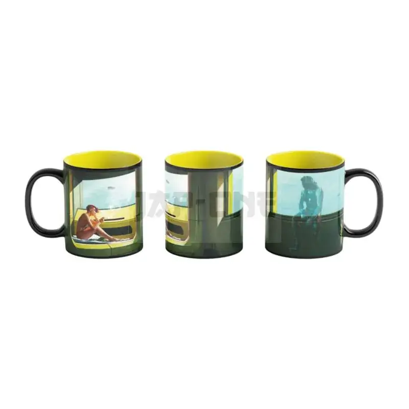 Cyberpunk 2077 Mug Game Art Chronicles Artwork Inspired By Edward Hopper 450 Ml Promotion