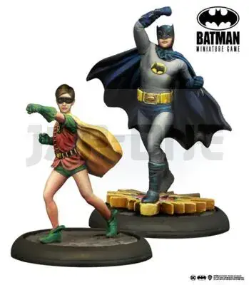 Bon Plan Batman Miniature Game: Batman & Robin Classic Tv Series – En