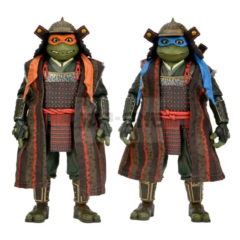 Seulement Aujourd&rsquo;hui Les Tortues Ninja 3 2-Pack Figurines Leonardo & Michelangelo 18 Cm