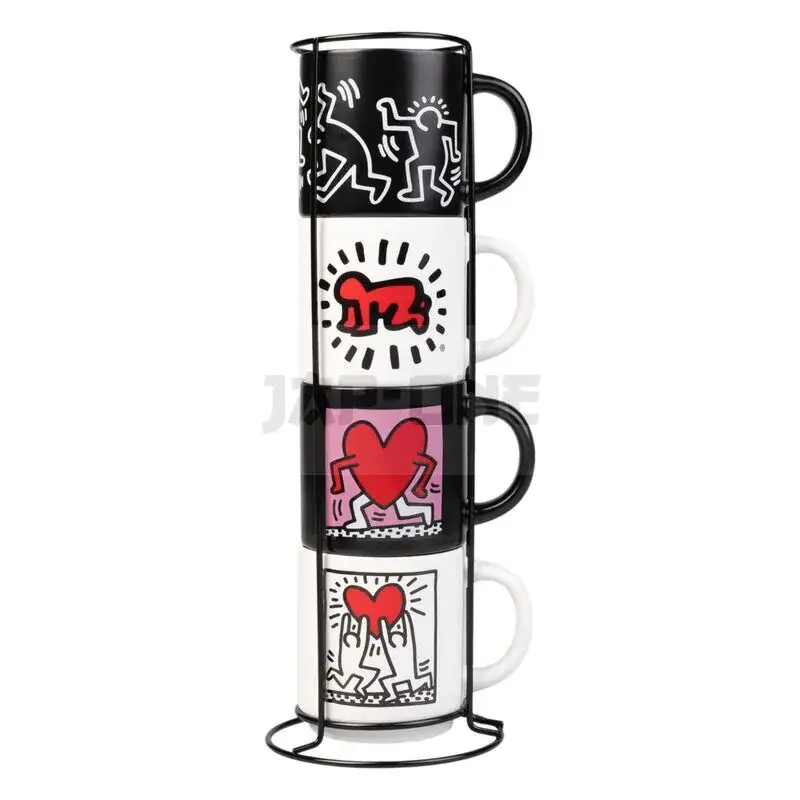 Offre Du Jour Keith Haring Set Of 4 Mugs