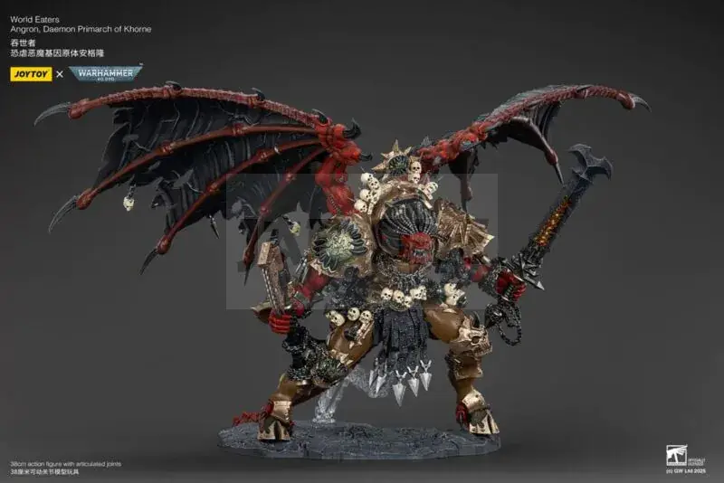 Warhammer 40K Figurine World Eaters Angron Daemon Primarch Of Khorne 48 Cm Paiement Sécurisé