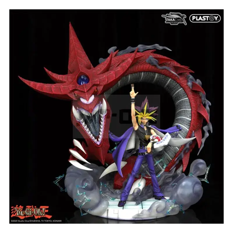 Promotion Saisonnière Yu-Gi-Oh! Figurine Yami Yugi & Slifer 51 Cm