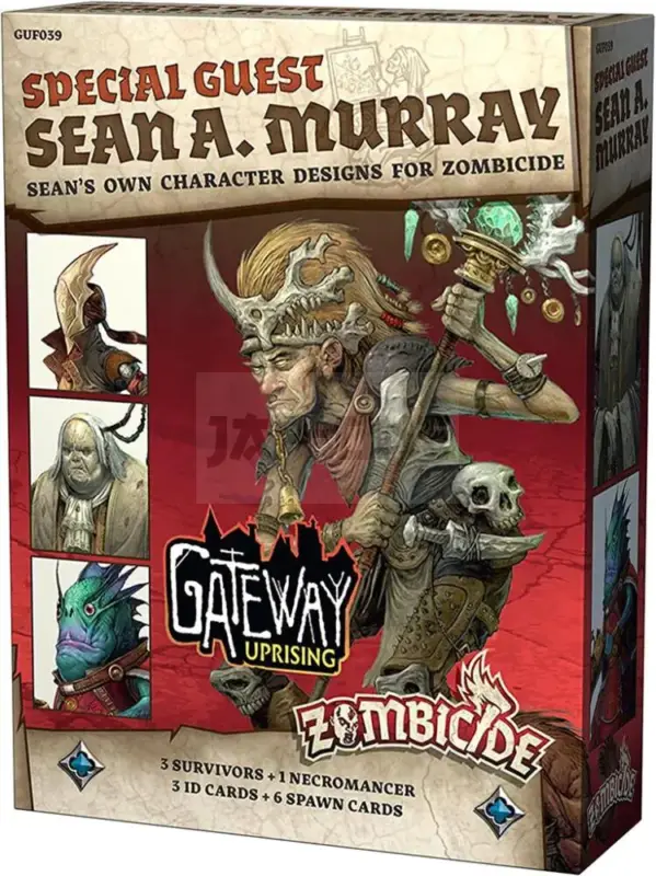 Meilleur Prix Zombicide Black Plague: Guest Sean A Murray Box – En