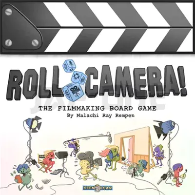 Commander Maintenant Roll Camera The Filmmaking Board Game - En
