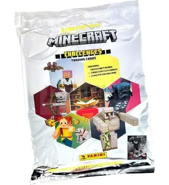 Minecraft – Challenges Cartes À Collectionner Starter Pack *Allemand* Offre Exclusive