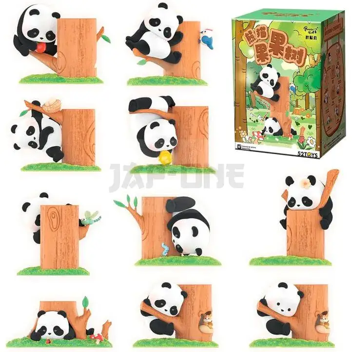 Panda Roll Fruit Tree Climbing Assorted Surprise Figurine Meilleur Choix