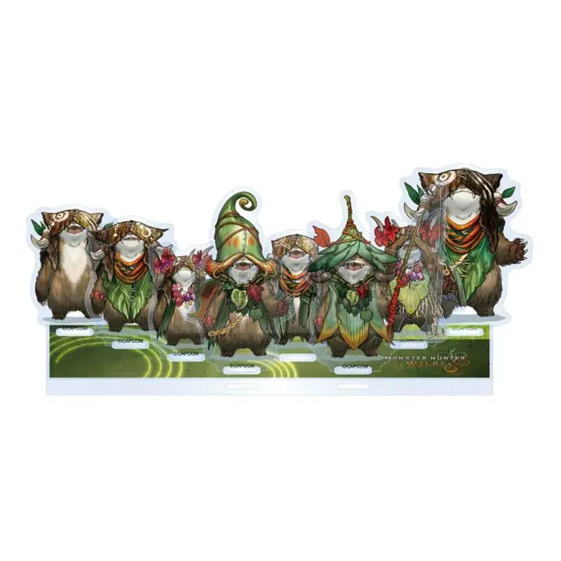 Prix Choc Monster Hunter Wilds Socle En Acrylique Chomber Set 15 Cm