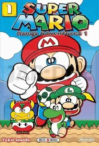 INTEGRALE SUPER MARIO MANGA ADVENTURES TOME 1 À TOME 36 + Goodie aléatoire offert Promotion