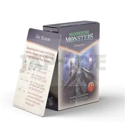 Wandering Monsters Deck: Dungeon - En Expédition Rapide