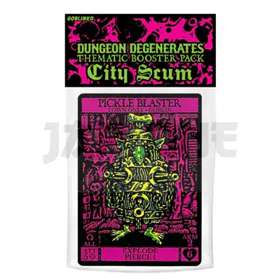 Dungeon Degenerates: City Scum - Booster Pack - En Top Vente