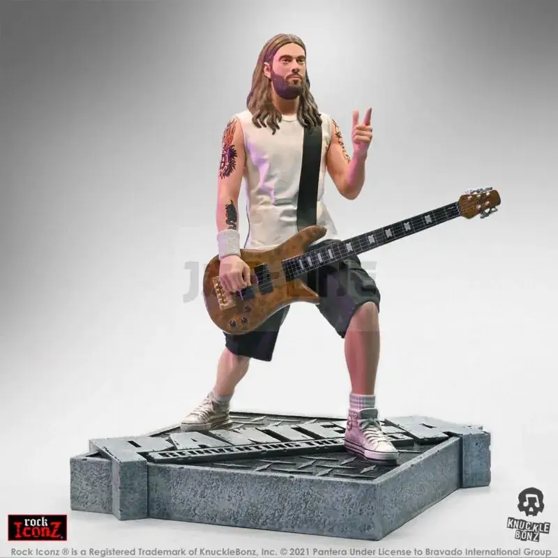 Pantera Figurine Rock Iconz Rex Brown (Reinventing The Steel) 22 Cm Petit Prix