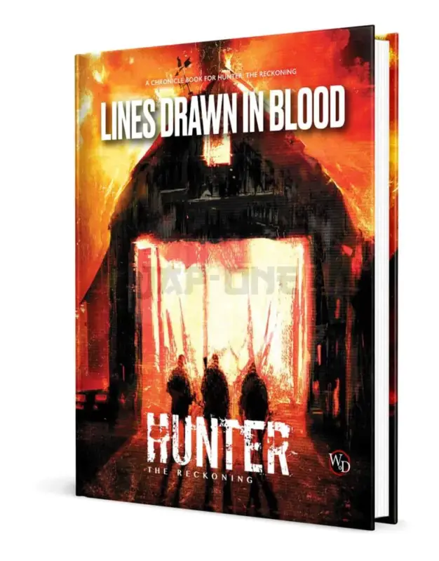 Populaire Hunter: The Reckoning 5Th Edition Rpg Livre Lines Drawn In Blood Sourcebook *Anglais*