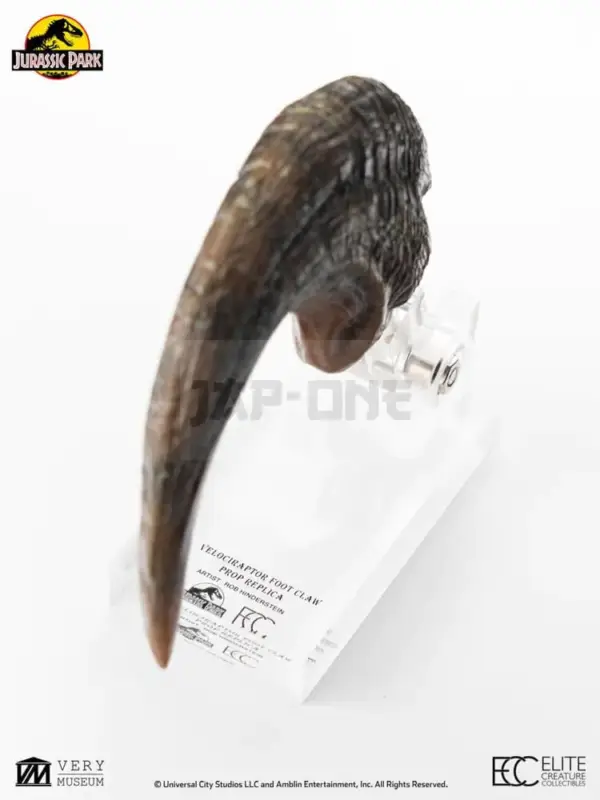 Jusqu&rsquo;à Épuisement Des Stocks Jurassic Park Ecc Elite Creature Line Figurine Velociraptor Foot Claw Prop 16 Cm