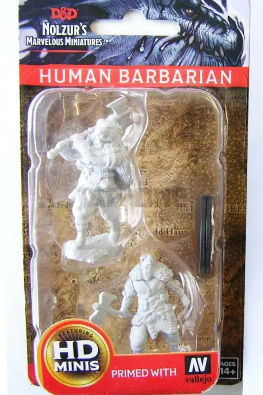 D&D Nolzur Mum Human Male Barbarian Offre Exclusive