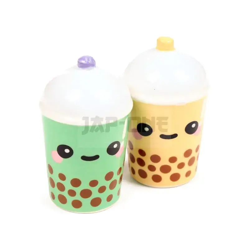 Top Vente Kawaii – Boba Le Bubble Tea – Set Salière Et Poivrière
