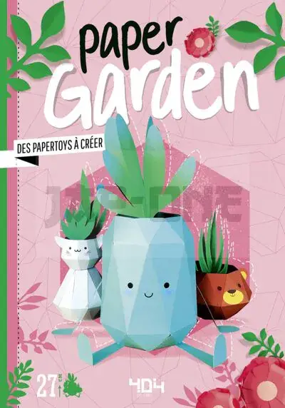 PAPER GARDEN – DES PAPERTOYS FLEURIS A CREER Bon Marché